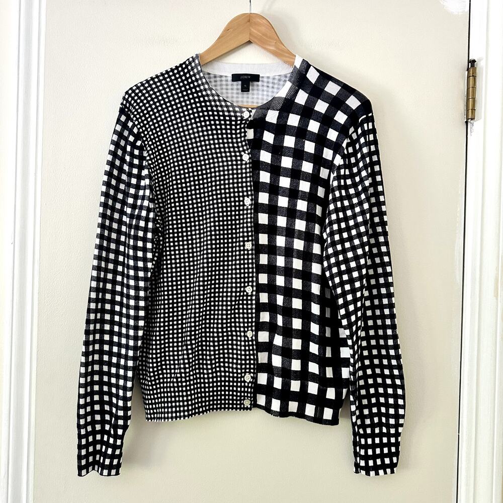 J. Crew Jackie Button Front Cardigan Sz XL